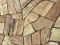 Златолит плитняк рваный "Золотая лихорадка"